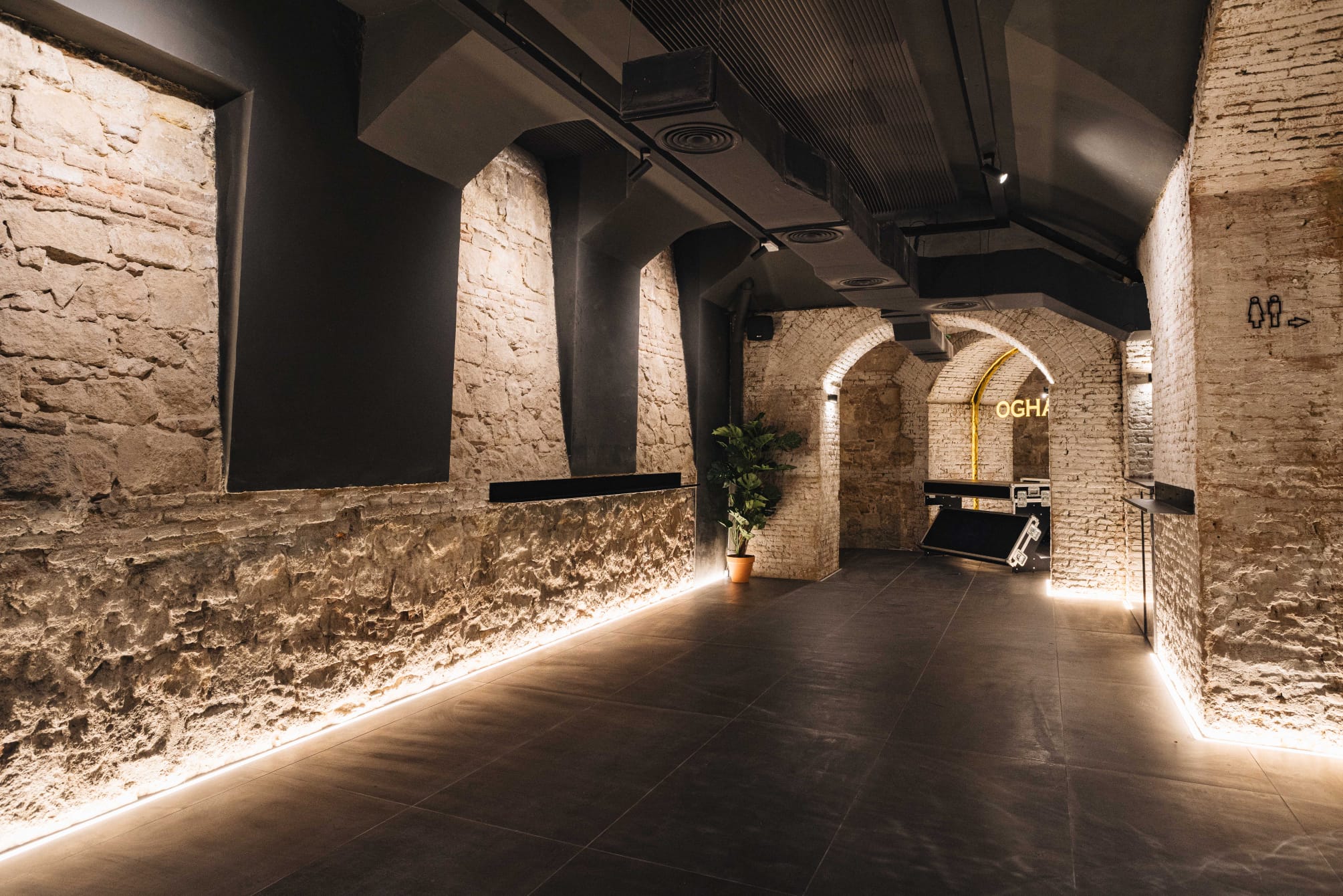 Event configuration downstairs at OGHAM