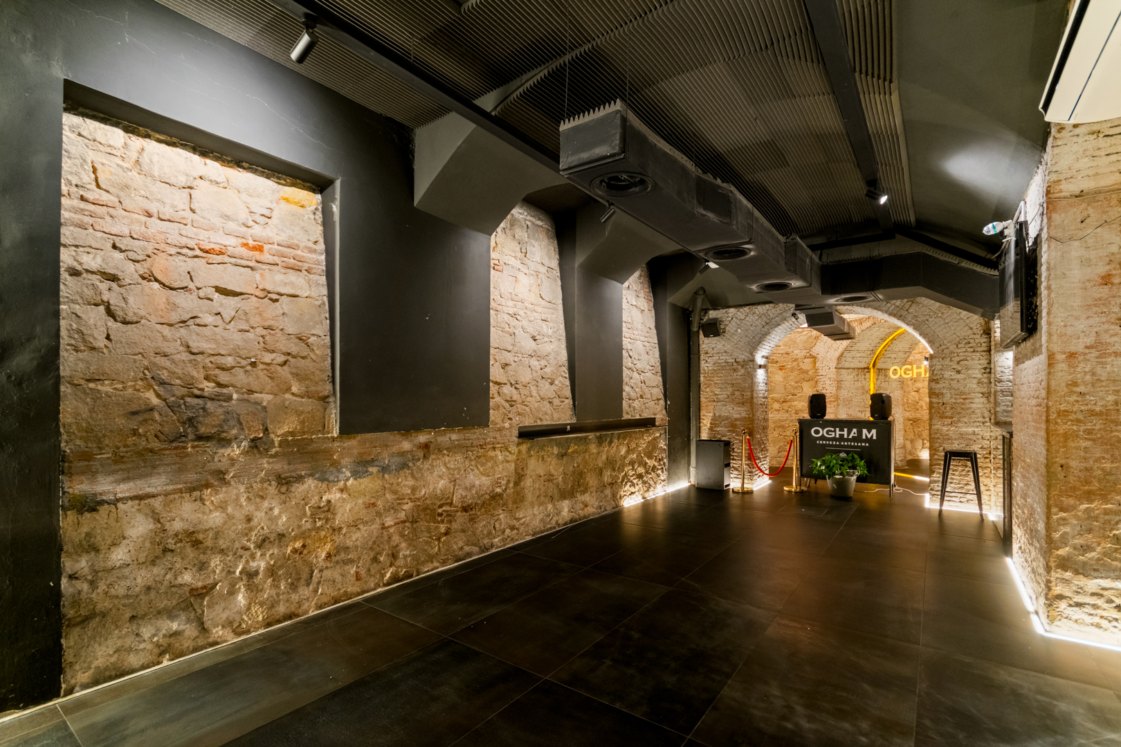OGHAM Events downstairs space Barcelona